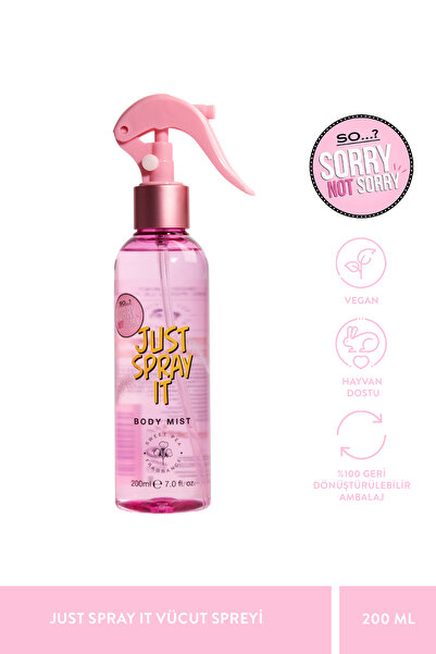 So Fragrance So...? Sns Just Spray It Vücut Spreyi 200ml