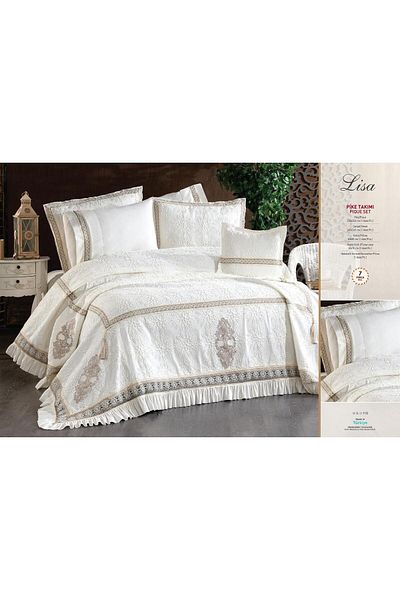 Jolie Maison Lisa Pi̇ke Set 7 Pieces with Box
