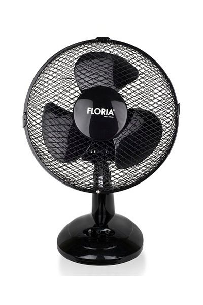Floria Desk Fan Zln-1211, Diameter 26 Cm, Power 25 W, 2 Speeds