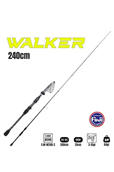 Fujin Walker 240cm 3-15gr Teleskopik Spin Kamışı