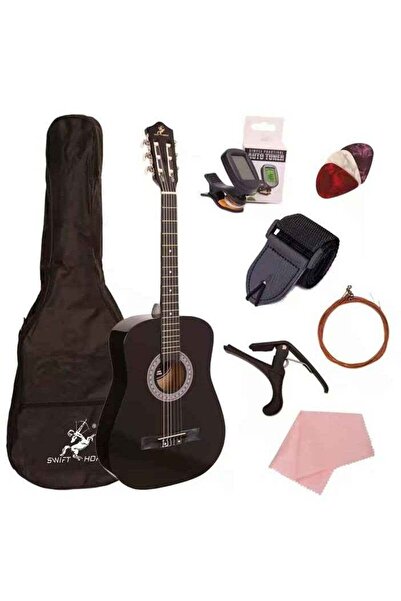 SWIFT HORSE جيتار كلاسيكي مقاس 38 بوصة مع الملحقات
