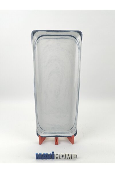 MAViHOME Tan Serisi 35 x 15 Cm Tavuk Dünyası Desenli Tabaklar Tekli