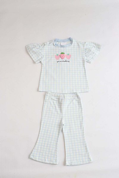 Pijamella Baby Girl Spanish Leg Top and Bottom Set