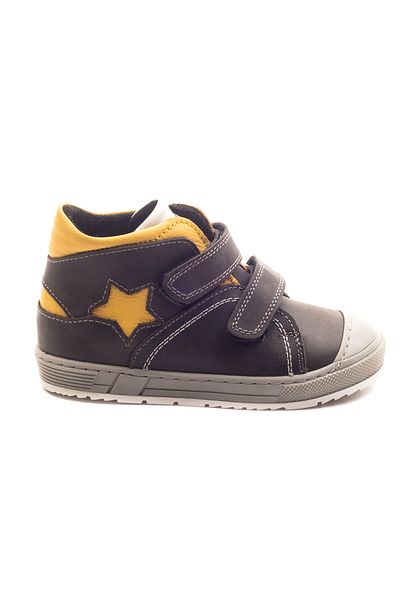 mnpc Boy's Grey Leather Orthopedic Supported Παιδικές Μπότες