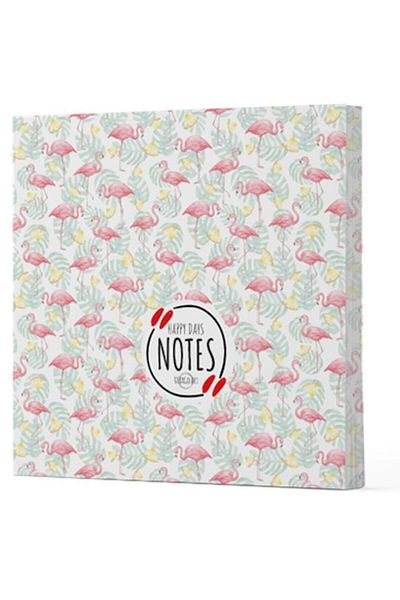 Wange Flamingo 3 Unlined Side Coloring Notebook