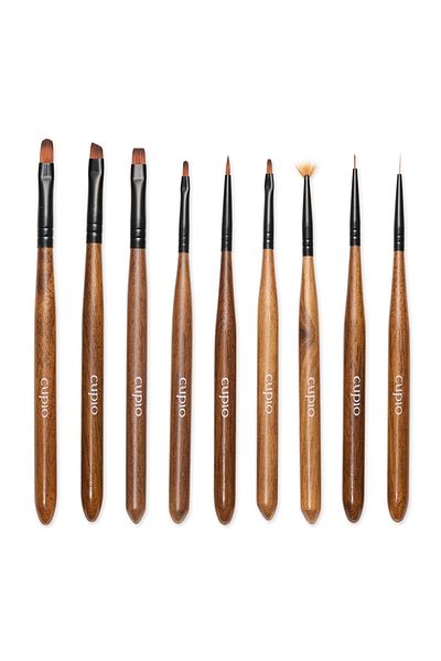 Cupio Manicure brushes set of 9