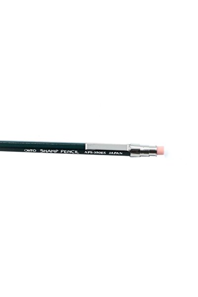Ohto Wood Sharp Mini Mekanik Kurşun Kalem 0.5mm Yeşil APS-350ES
