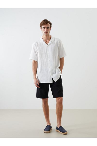 LC Waikiki Standard Fit Short Sleeve Men's Shirt