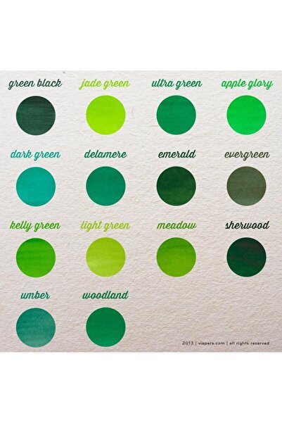 Diamine Dolmakalem Mürekkebi 30 ml Evergreen