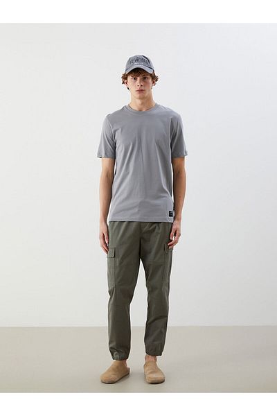 LC Waikiki Crew Neck Combed Cotton Men's T-Shirt