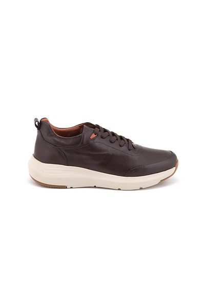 MARCOMEN 21114 Men's Genuine Leather Laced Atom Casual Shoes
