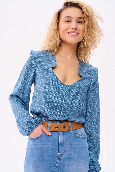 Blue Shadow Bluză de damă Rufo Dva 248