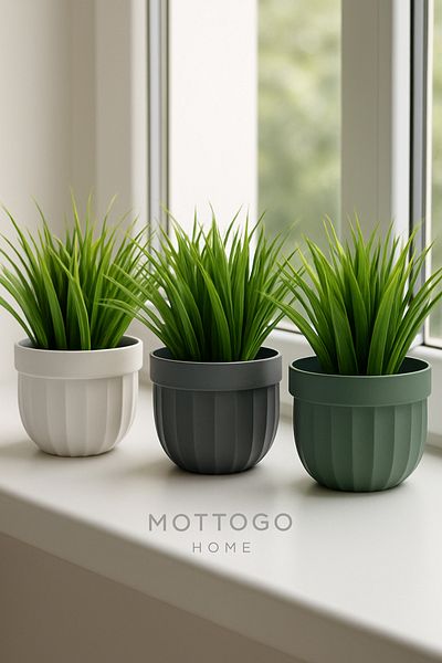 Mottogo Διακοσμητικό Τεχνητό Λουλούδι Γλάστρας 20εκ