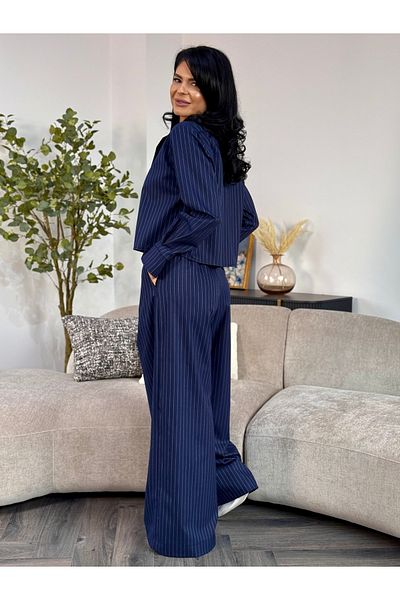RAMONA BADESCU EXCLUSIVE Elegant Striped Set – Loose Fit, Flowy Material