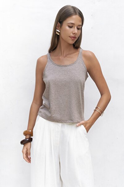 BOHEMAİ Salnor Basic Vizon Crop