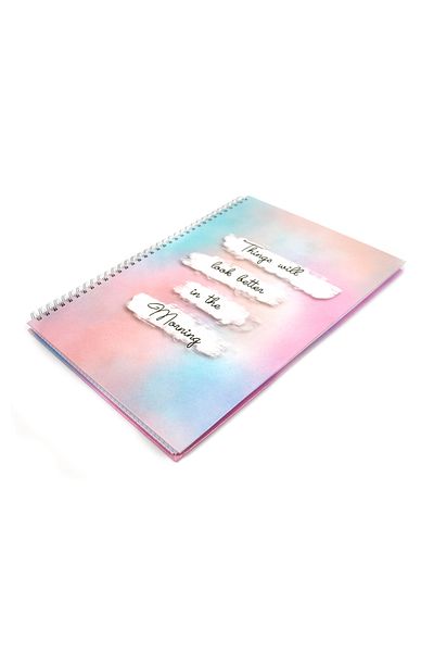 Arhi Design Caiet Cu Coperti Cartonate A4 (REGISTRU), 96 File Spiralizate - Things Will, Matematica, 2 Buc/set