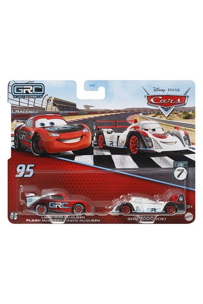 DİSNEY CARS Set 2 diecast cars Disney Cars 3 - Lightning McQueen and Shu Todoroki