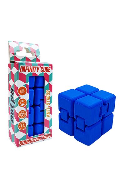 kutuTR Infinity Cube Stress Throw Cube Stress Cube(Infinity Cube) Blue