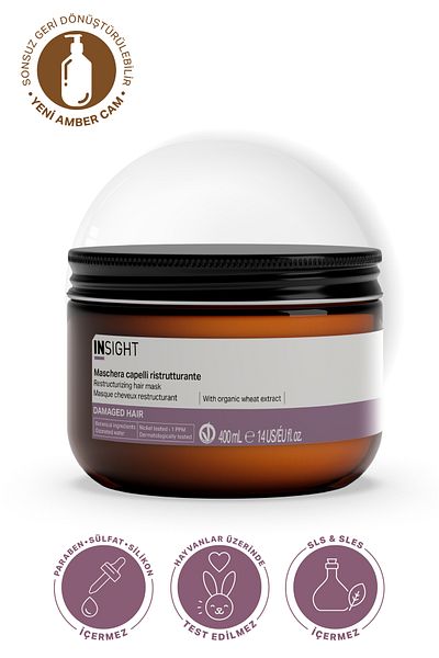 Insight Restorative Mask for Damaged Hair 400 Ml.