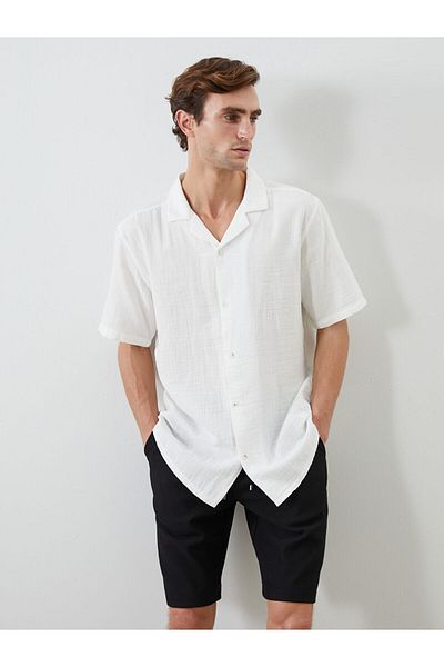 LC Waikiki Standard Fit Short Sleeve Men's Shirt