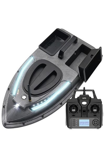 iUni Loď Plantat, Nadit a Momit U90, GPS, 2 nádrže, 1,5 kg, 500 m, 5200 mAh, 6 km/h, 2,4 GHz RC