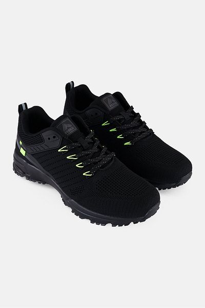 RBX Men Lace Up Outdoor Shoes, Black