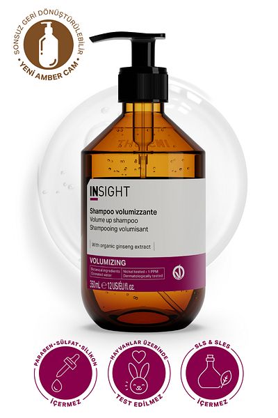 Insight Shampoo Volumizing for Fine and Volume-Free Hair 350 Ml.