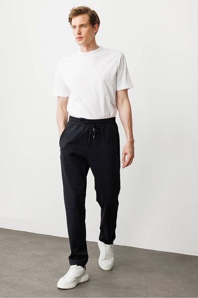 Desen Triko Ανδρικό υφασμάτινο παντελόνι τσέπης K.Navy Blue