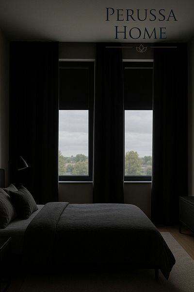 Karasi Blackout Curtain Sleep Like Day, Sleep Like Night, Relax Like Night! Light and Heat Proof