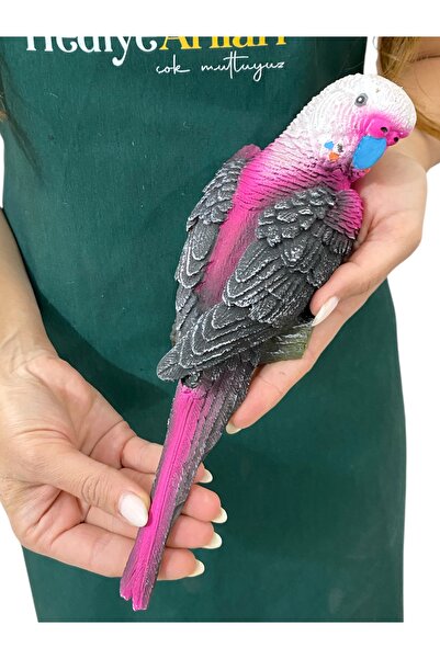 MEGA KANYON Büyük Boy 27 cm Fuşya Muhabbet Kuşu | Kaliteli Polyester Malzeme ...