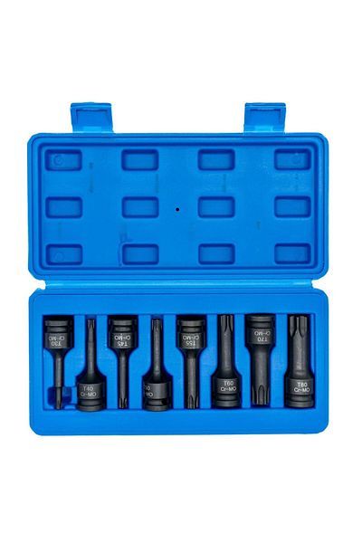 GRAYZER Set de prize Torx 1/2 pneumatice 8 buc