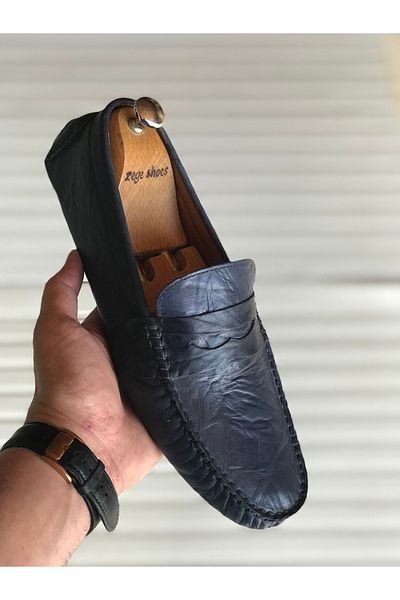 Zegeshoes Новият сезон ежедневни мокасини от естествена кожа, без връзки Rok