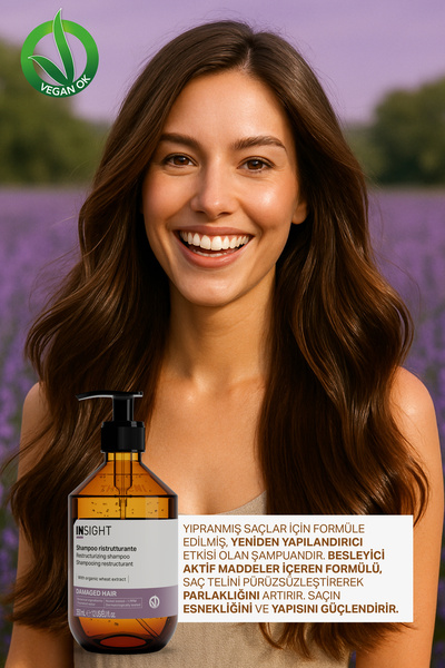 Insight Yıpranmış Saçlar için Onarıcı Şampuan 350 ml.