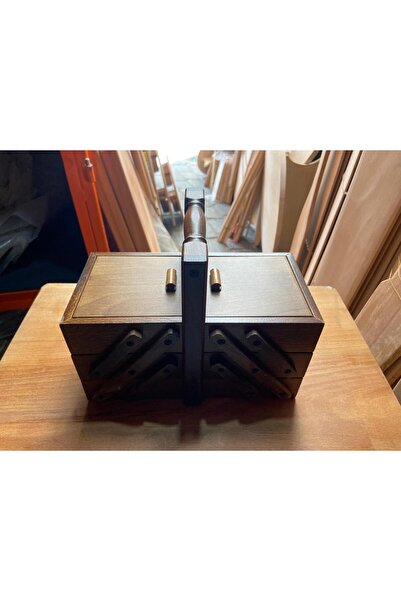 Beta 3 Katlı Dikiş-Takı Kutusu (Küçük Boy)