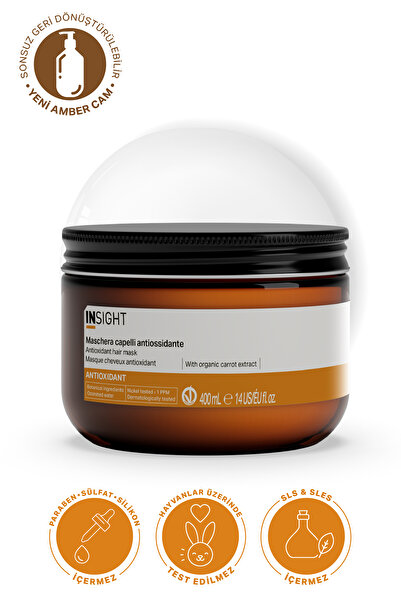 Insight Zararlı Dış Etkenlere Karşı Antioksidan Yenileyici Maske 400 ml.