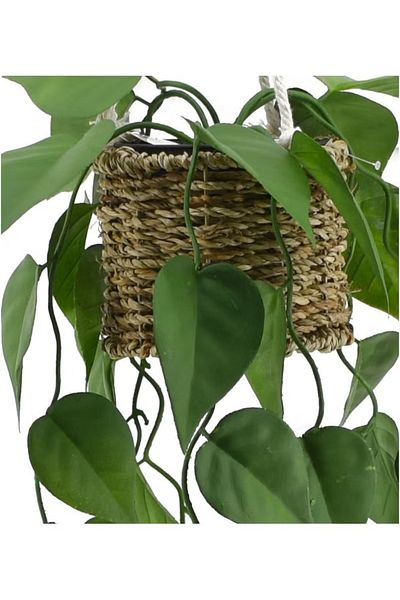 DRAMA HOME Artificial Hanging Plant Artificial Plants for Home, Bedroom, Garden, Indoor Outdoor Hanging Basket