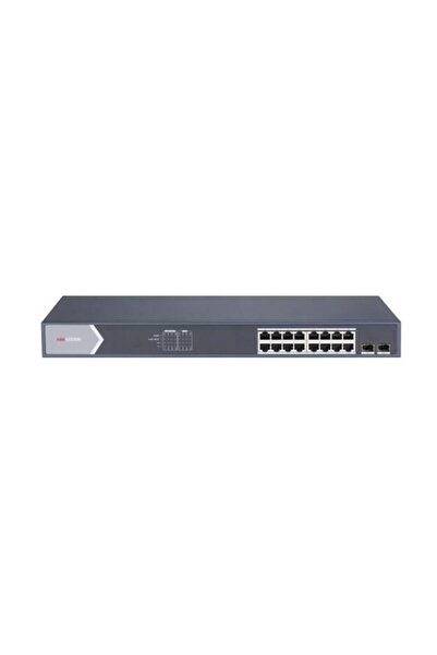 Hikvision 16 منفذ 250 وات كامل PoE DS-3E1518P-SI جيجابت 2X SFP حامل مفتاح ذكي...