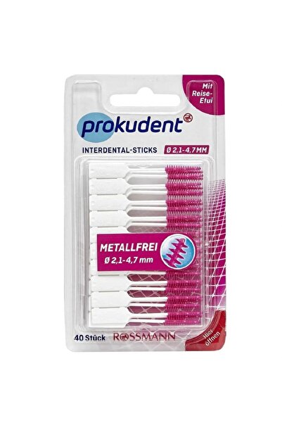 ROSSMANN Prokudent Metal-Free Interdental 2.1 - 4.7 mm 40 Pieces