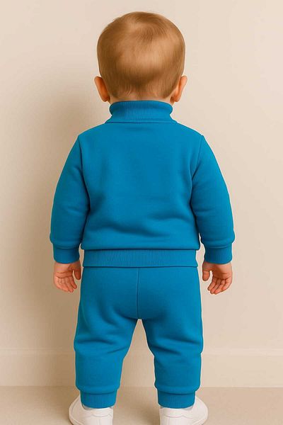 Oz Baby Baby Boy Glasses Teddy Bear Printed Seasonal Suit