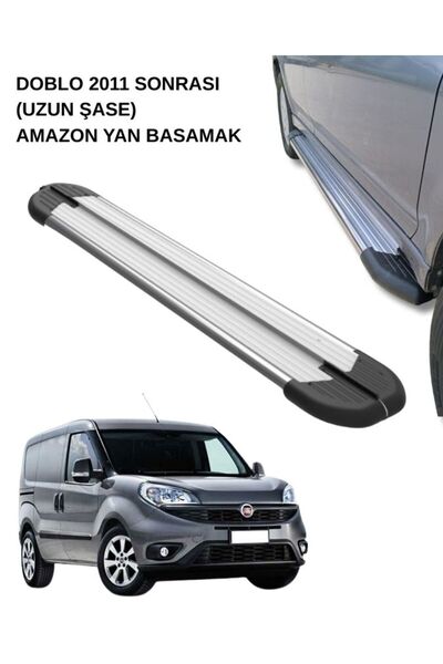 GÜRAKS Fiat Doblo Maxi (UZUN ŞASİ) 2011 Sonrası Amazon Yan Basamak