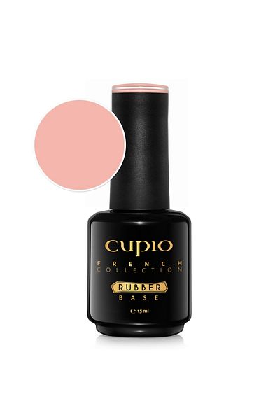 Cupio Rubber base French Collection - Nude Peach 15ml