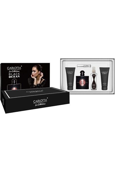 Carlotta Black Ocean 5-Pieces Gift Set For Women