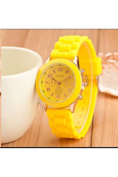 Geneva Silikon Kanvas Çocuk Saati