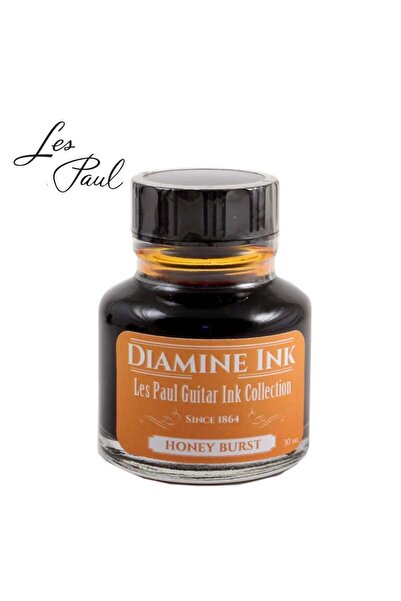 Diamine Les Paul Collection Şişe Mürekkep 30ml Honey Burst