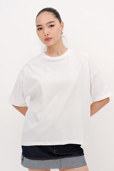 Addax Crew Neck Basic T-Shirt P4368-K6