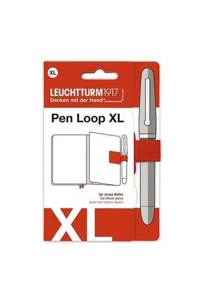 Leuchtturm1917 Leuchttrum 1917 Pen Loop XL Kalem Tutucu Fox Red 370332
