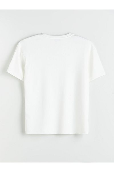 LC Waikiki Crew Neck Printed Combed Cotton Men's T-Shirt