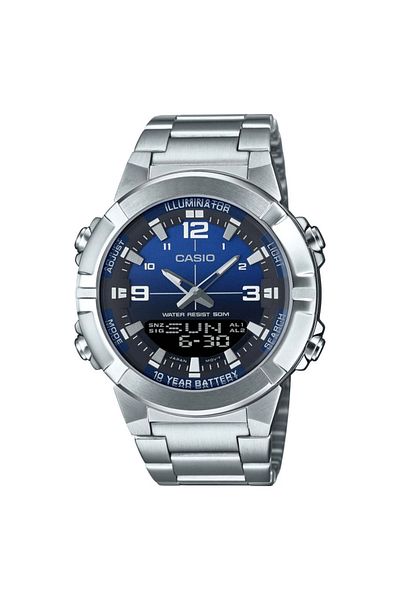 Casio ساعة يد Amw-870da-2a1vdf معدنية