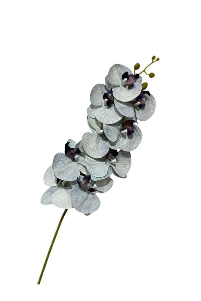 ŞA-DAL STORE Yapay Çiçek Mavi Islak Orkide Uzun Dal