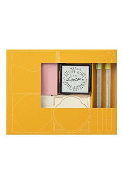 Midori مجموعة طوابع قابلة للطلاء إصدار محدود رقم 70 ليمون 35448006